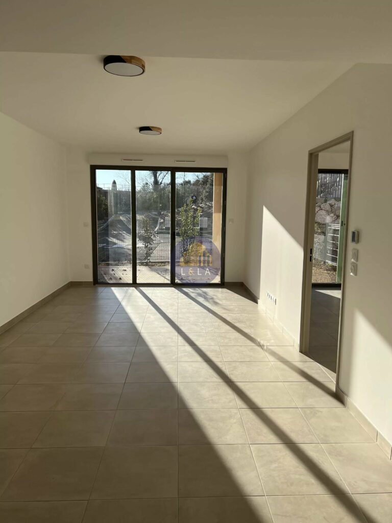 T2 neuf de plain-pied – Résidence calme et sécurisée –