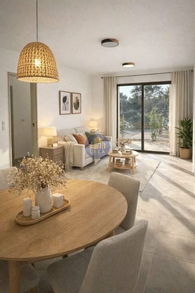 T2 neuf de plain-pied – Résidence calme et sécurisée –