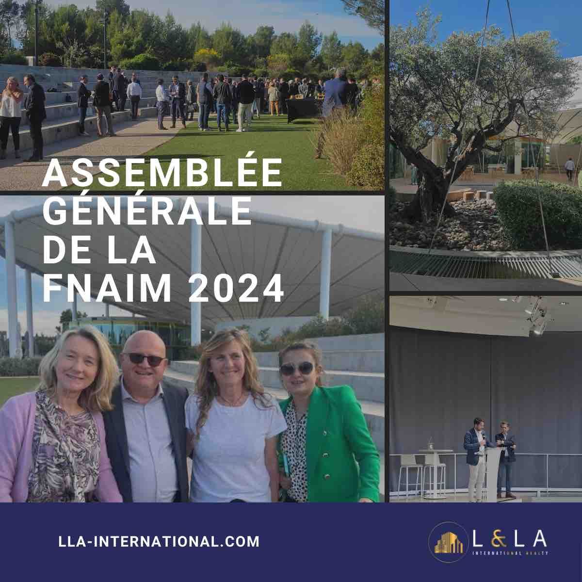 Agence Immobilière Aix-en-Provence | L&LA International Realty | Assemblée Générale de la FNAI 2024